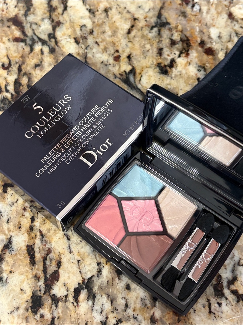 ⚡️🖤Dior 5 Couleurs LolliGlow Sugar Shade Palette